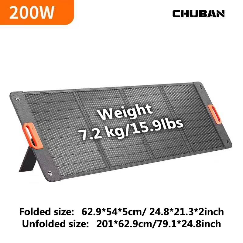 Portable Generator Inverter - 200W Foldable Solar Panel 400w 100w