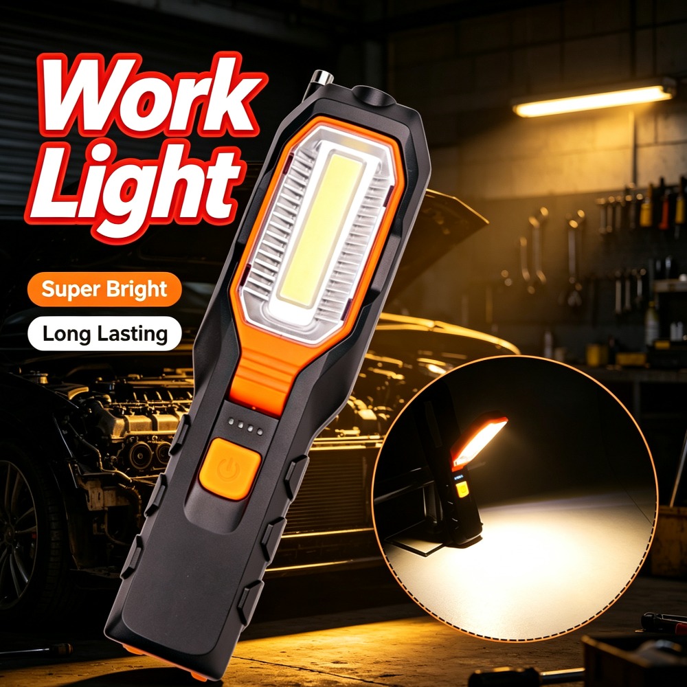 Outdoor Power Usb - New LED Work Light Built‑in Battery