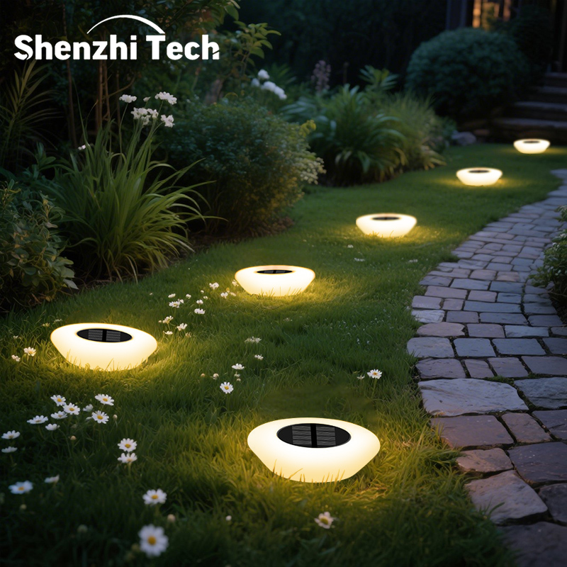 Outdoor Power Outlet Solar - 1/4 PCS Solar Ground Lights, Cool