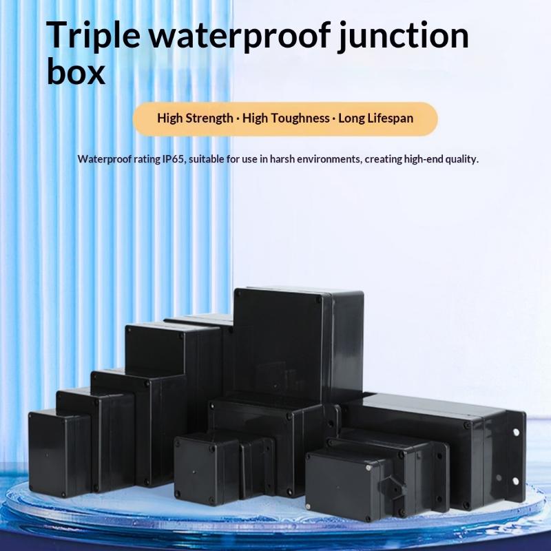 New 1/3Pcs Plastic Electronic  - огляд і ціна Outdoor Power Supply Box