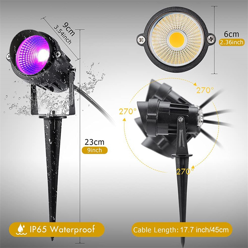 Black Light Halloween Spotligh - огляд і ціна Outdoor Power Hub