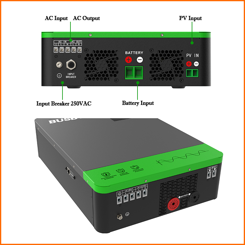 4.2KW 6.2KW Hybrid Solar Inver - огляд і ціна Portable Generator Inverter