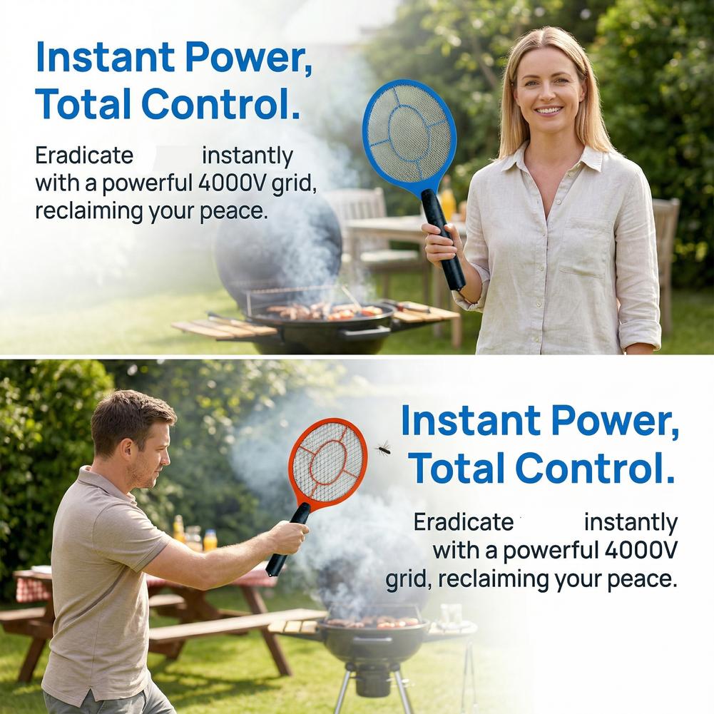 Electric Fly Swatter Bug Zappe - огляд і ціна Outdoor Power Usa