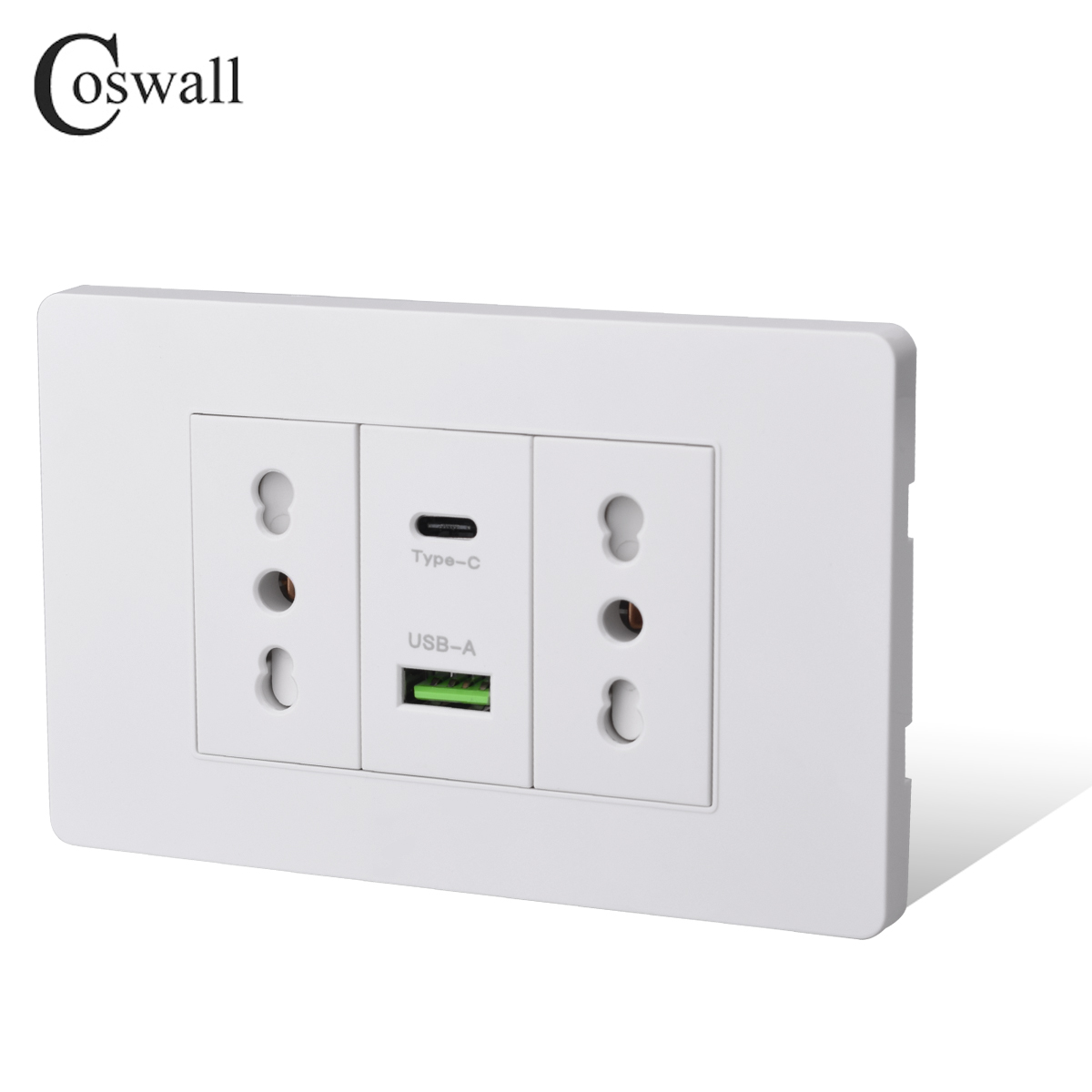 Coswall White 118 Series PC Pa - огляд і ціна Outdoor Power Outlet