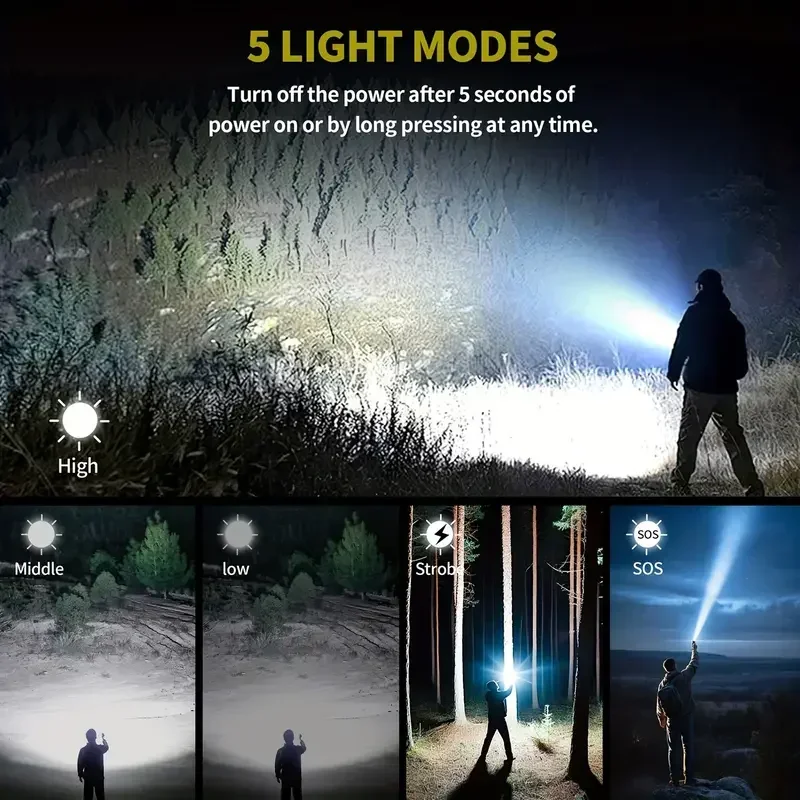 Bright Zoomable Flashlight w/  - огляд і ціна Outdoor Power Bank