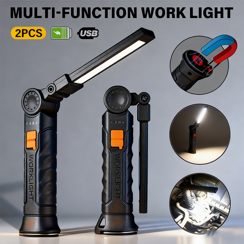 Portable COB LED Flashlight US - огляд і ціна Outdoor Power Usb