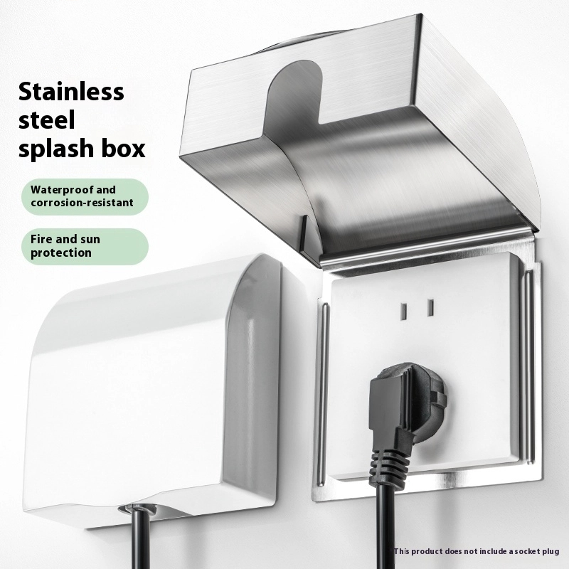 86 Socket Splashproof Box 304  - огляд і ціна Outdoor Power Outlet