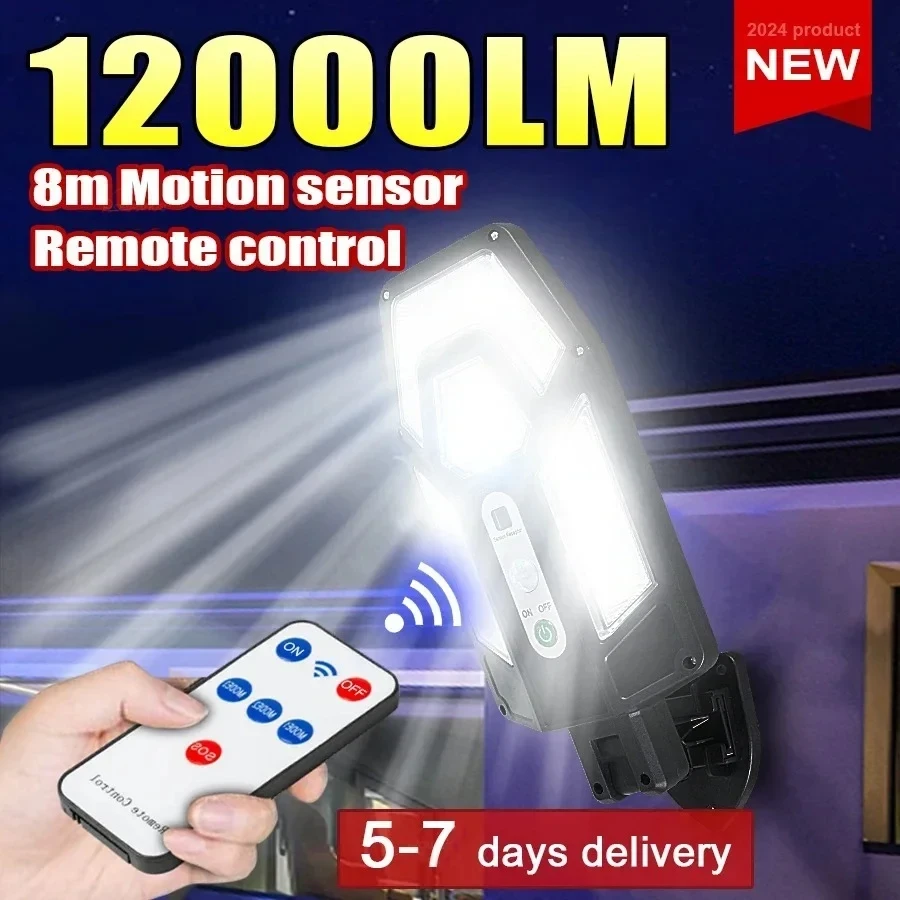 12000LM Powerful Solar Wall La - огляд і ціна Outdoor Power Outlet Solar