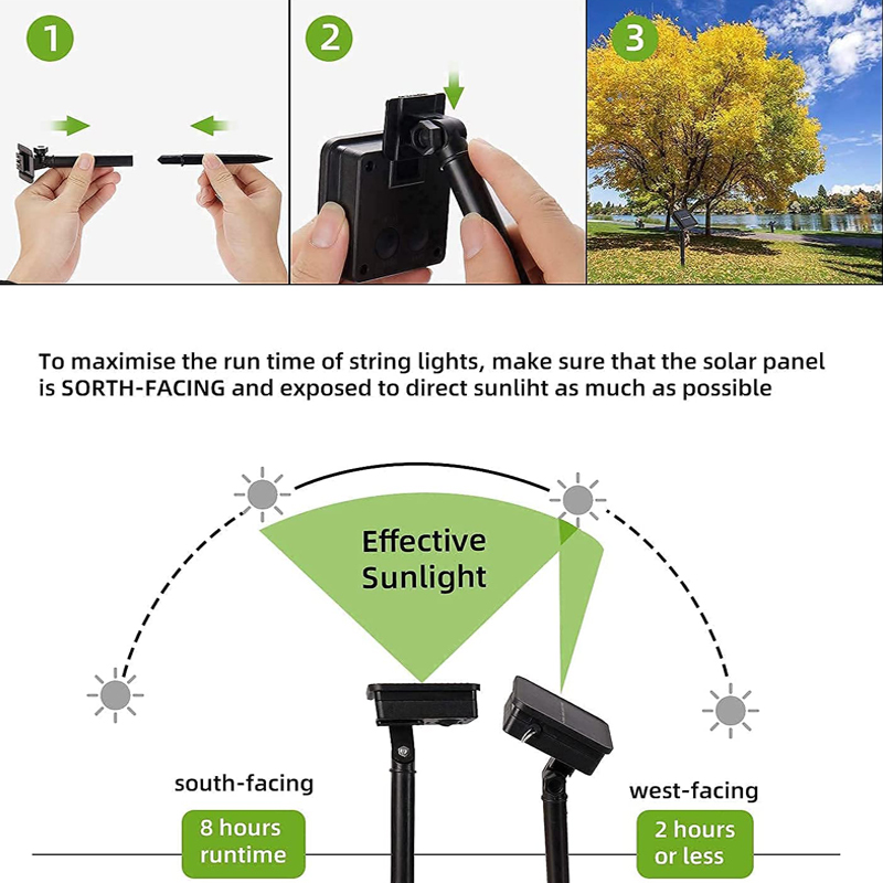Solar LED String Lights Outdoo - огляд і ціна Outdoor Power Outlet Solar