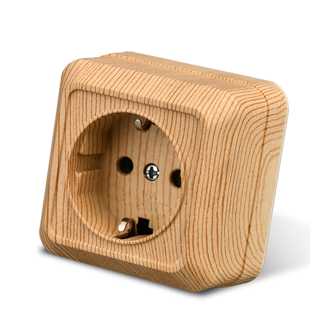 WESA Wooden Wall Surface Socke - огляд і ціна Outdoor Power Usa
