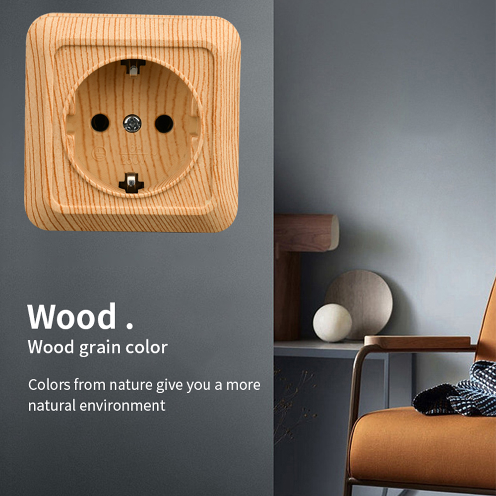 WESA Wooden Wall Surface Socke - огляд і ціна Outdoor Power Usa