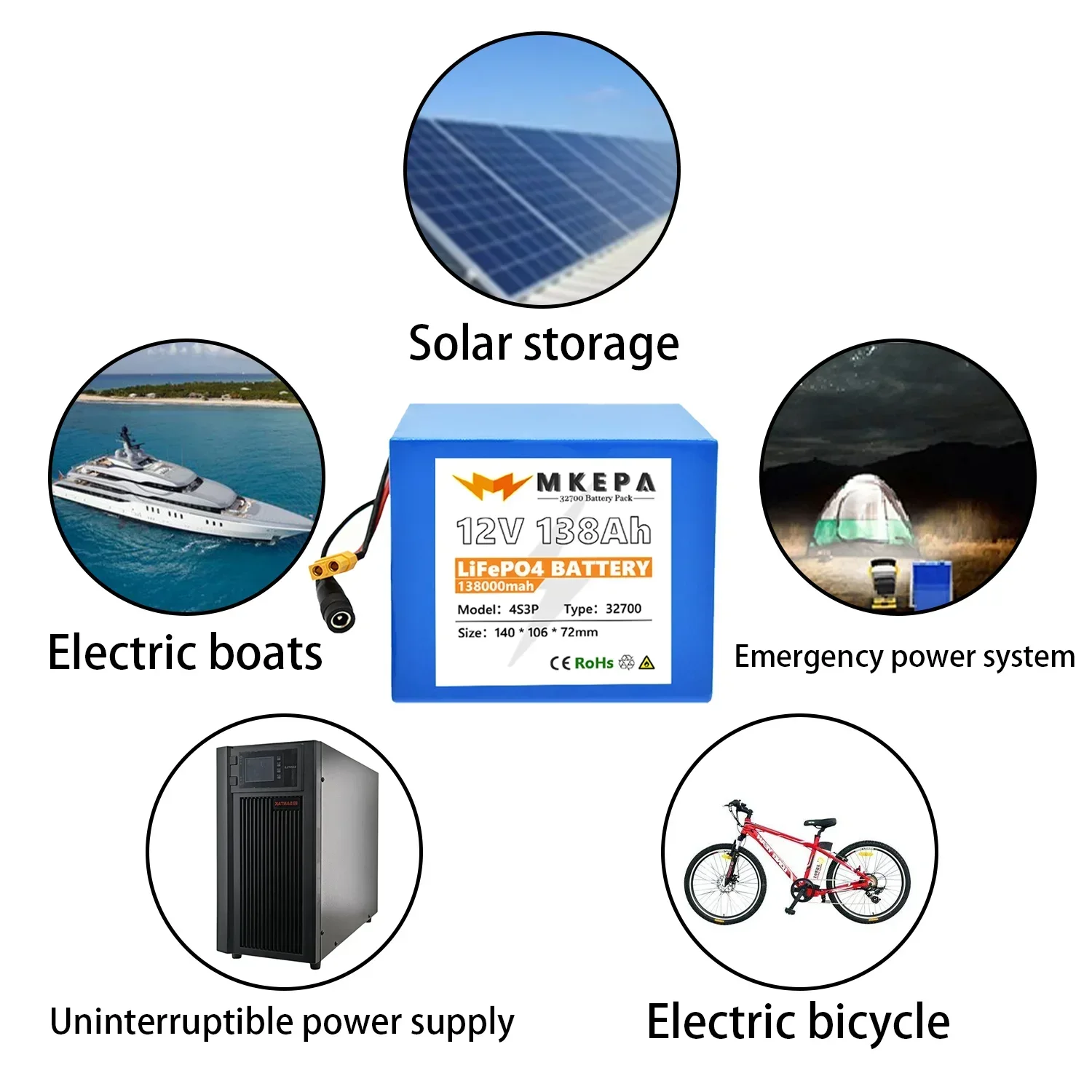 New 32700 12V 4S3P Lithium Bat - огляд і ціна Outdoor Uninterruptible Power Supply