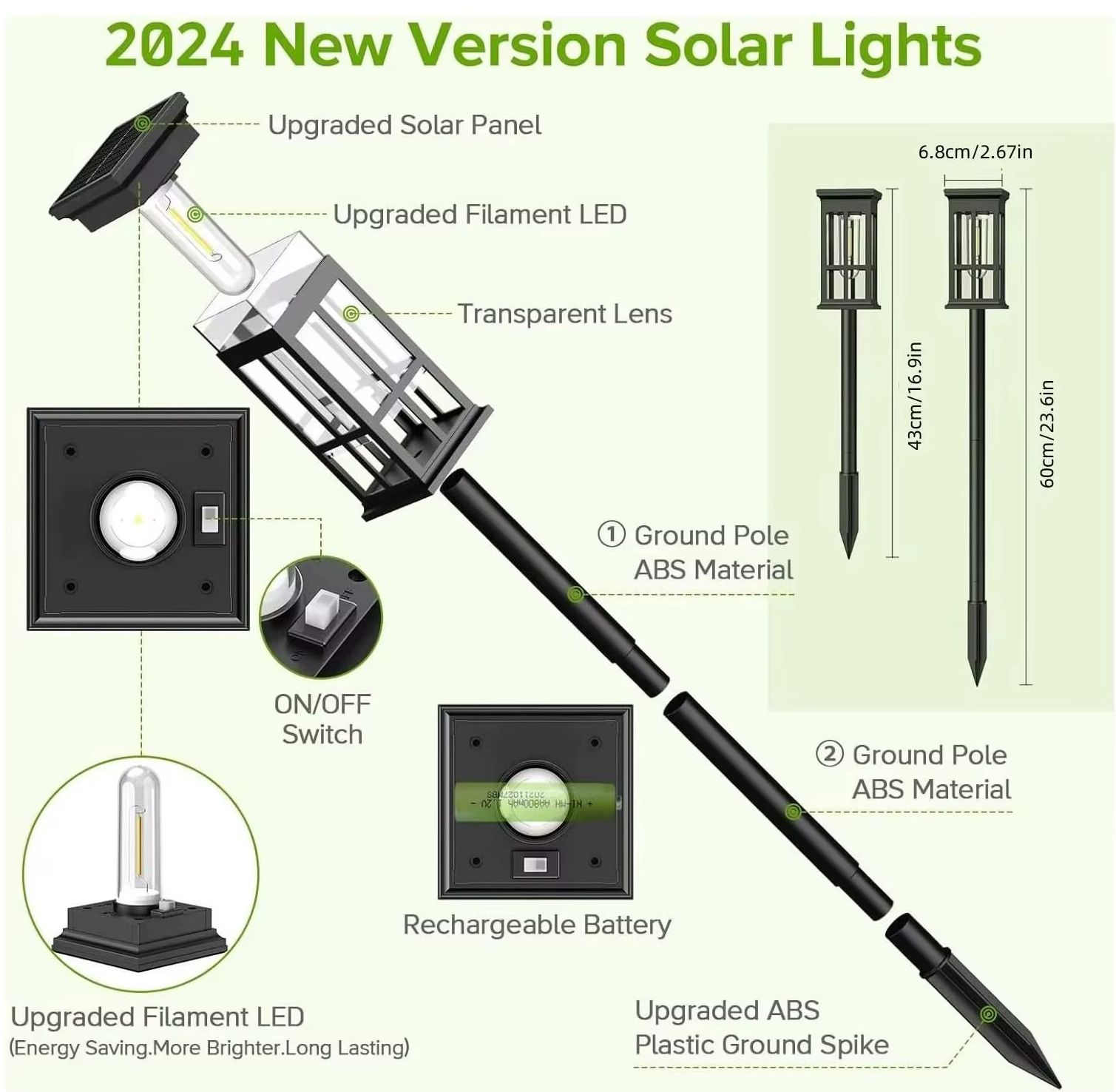 Solar Pathway Light Outdoor So - огляд і ціна Outdoor Power Outlet Solar
