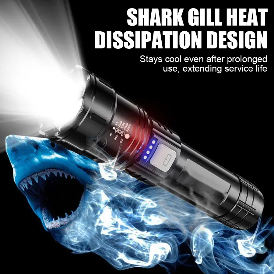 High Power P50 LED Flashlight  - огляд і ціна Outdoor Power Usb
