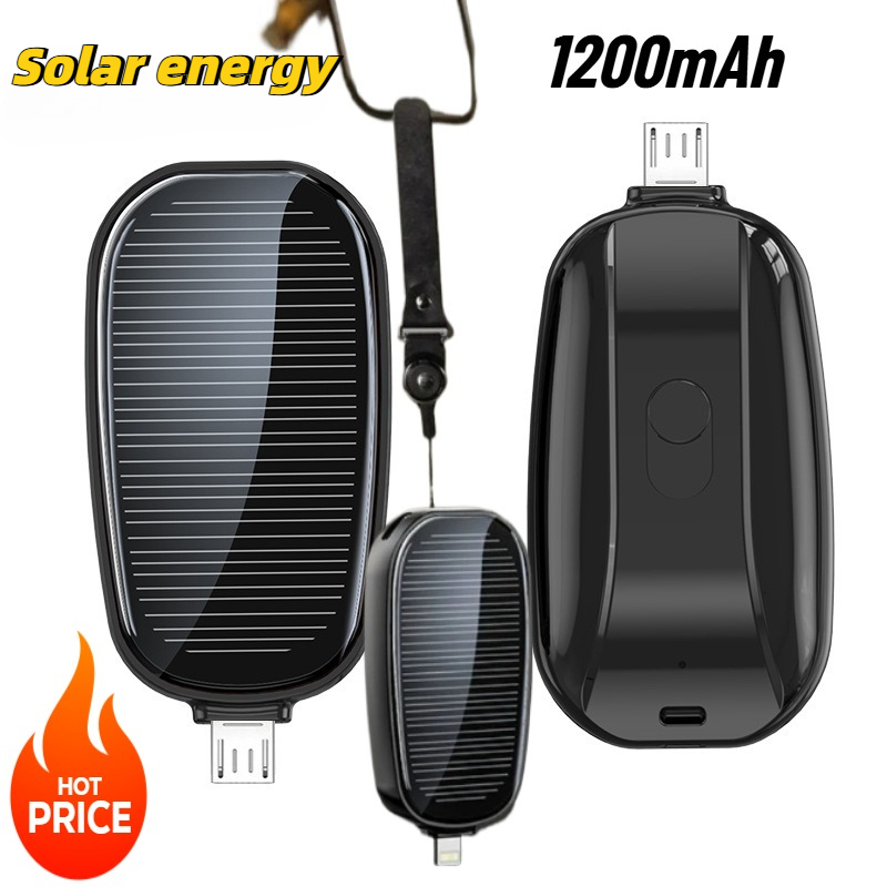 1200mAh Solar Mini Power Bank  - огляд і ціна Outdoor Power Hub