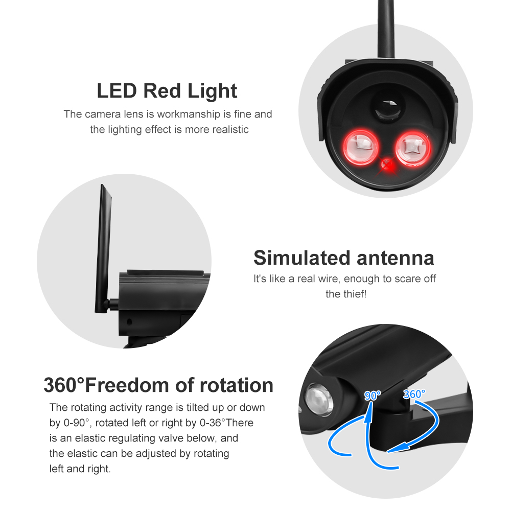 Outdoor Solar Simulation Camer - огляд і ціна Outdoor Power Outlet Solar