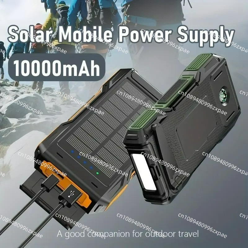 Solar Power Bank 10000mAh Hand - огляд і ціна Outdoor Power Bank