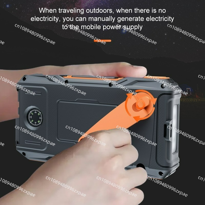 Solar Power Bank 10000mAh Hand - огляд і ціна Outdoor Power Bank