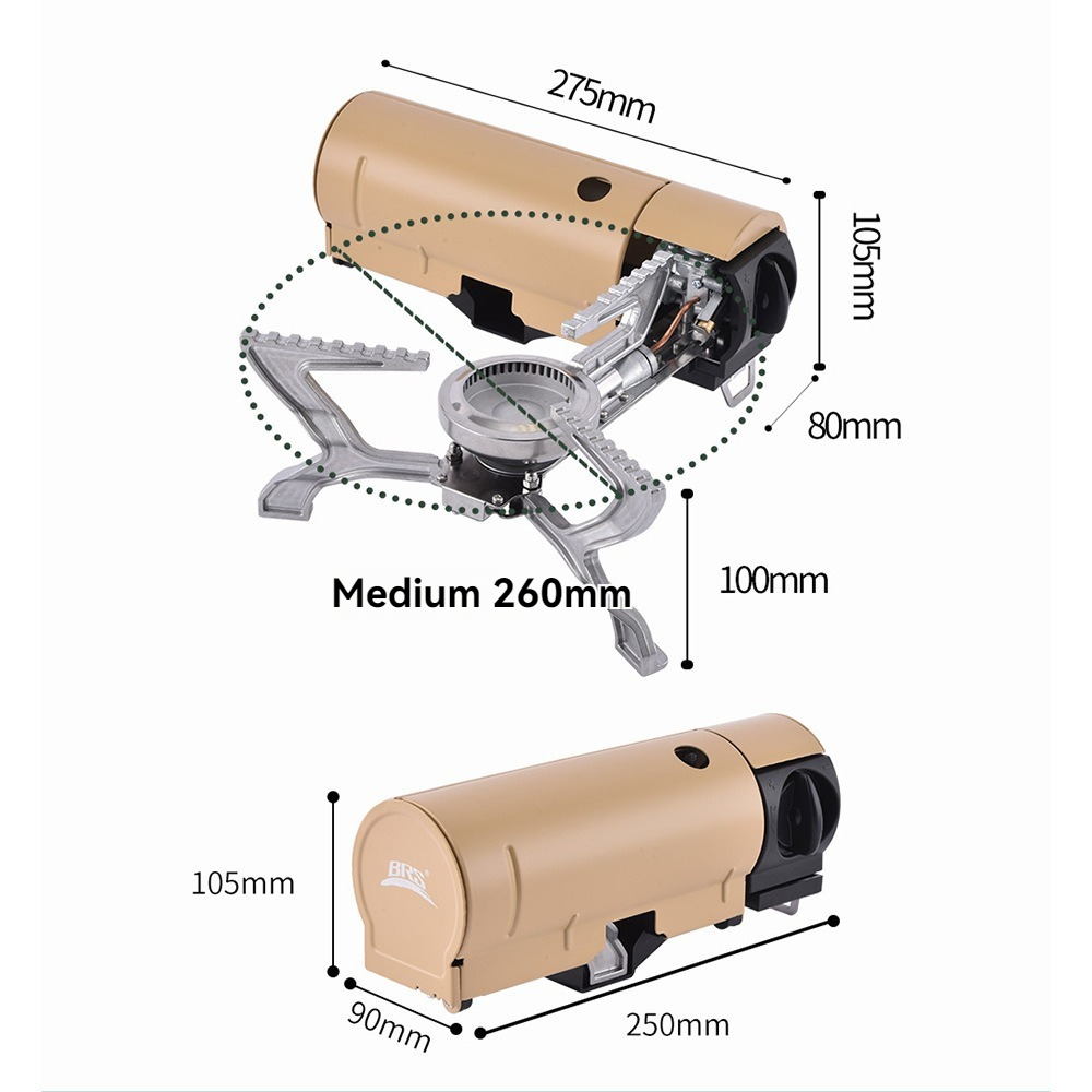 BRS-99 Camping Outdoor Portabl - огляд і ціна Outdoor Power Heater