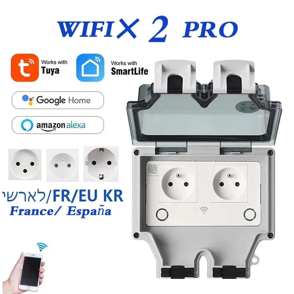 Tuya Waterproof Electrical Wal - огляд і ціна Outdoor Power Usa
