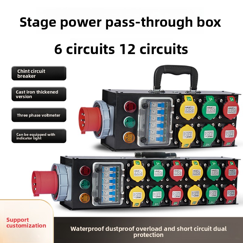 12-In/6-Out Portable Power Dis - огляд і ціна Outdoor Power Rack