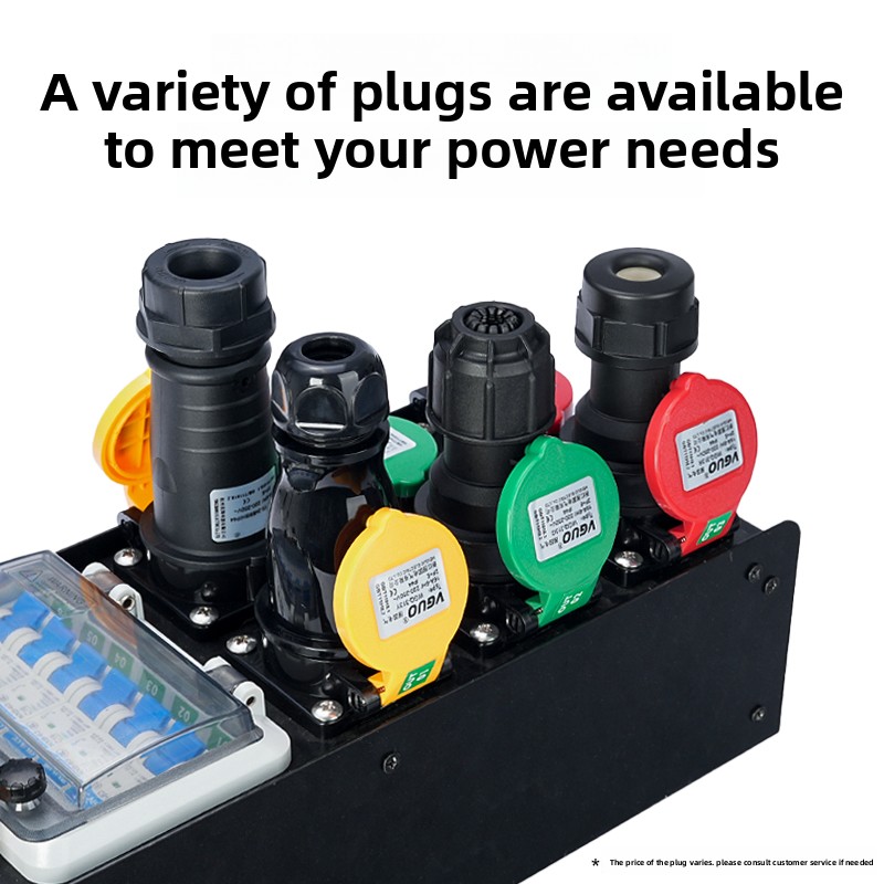 12-In/6-Out Portable Power Dis - огляд і ціна Outdoor Power Rack