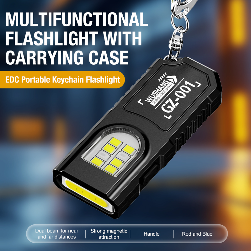 Portable Keychain LED COB Flas - огляд і ціна Outdoor Power Usb