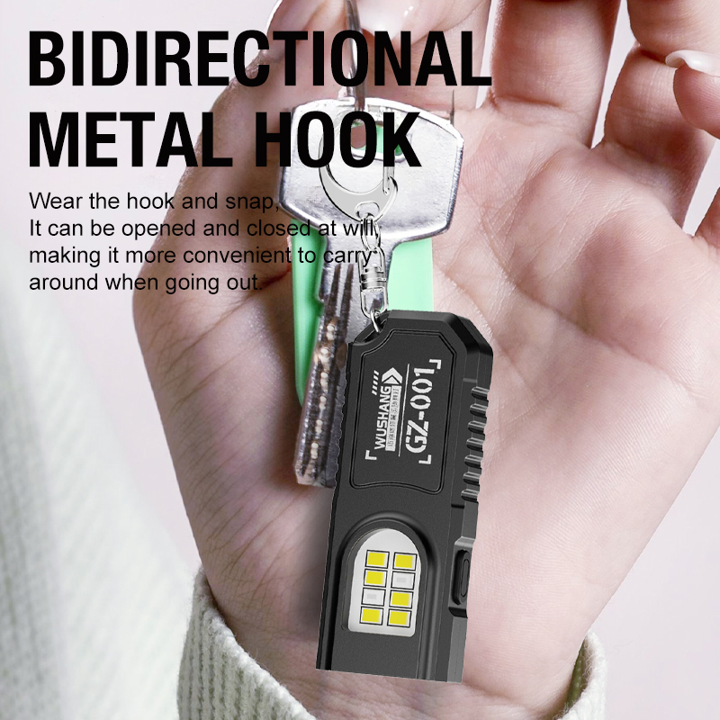 Portable Keychain LED COB Flas - огляд і ціна Outdoor Power Usb