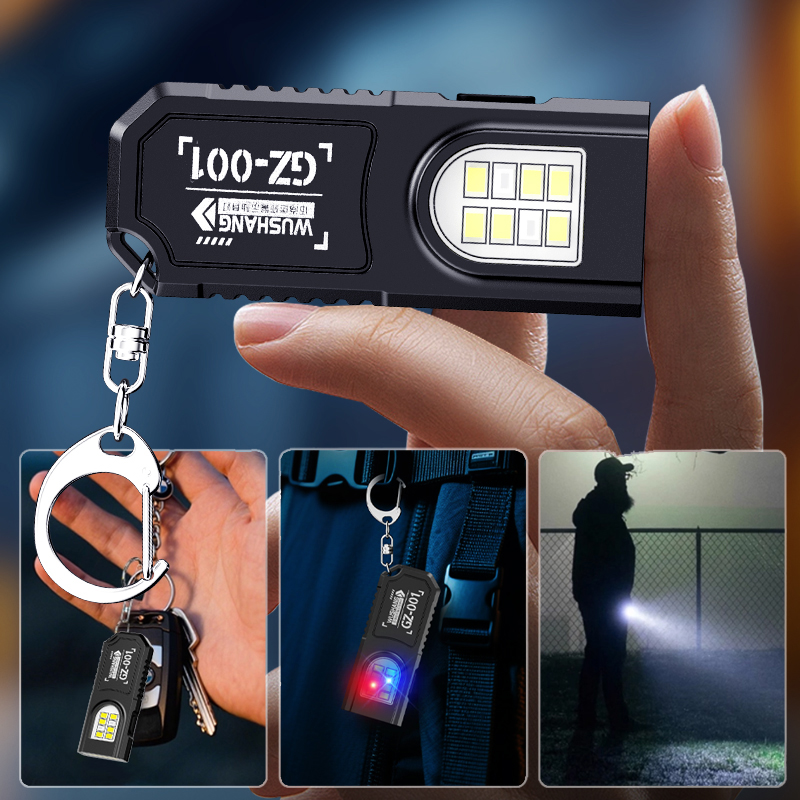 Portable Keychain LED COB Flas - огляд і ціна Outdoor Power Usb
