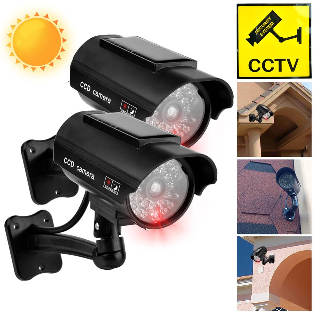 Outdoor Solar Simulation Camer - огляд і ціна Outdoor Power Outlet Solar