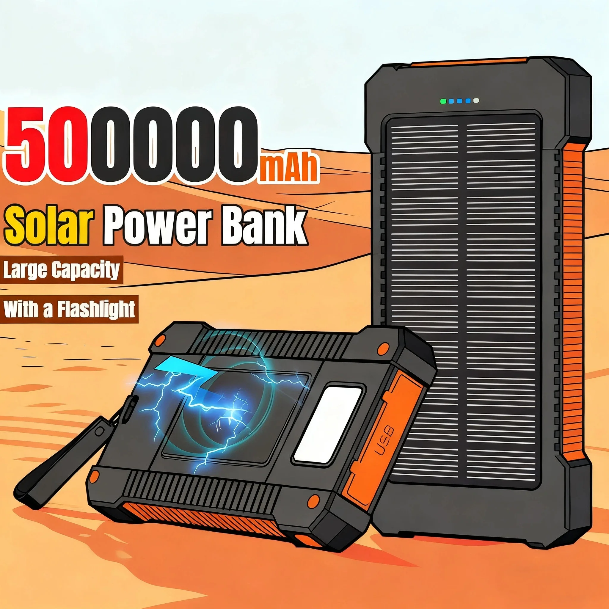 500000mAh Waterproof Outdoor S - огляд і ціна Outdoor Power Hub