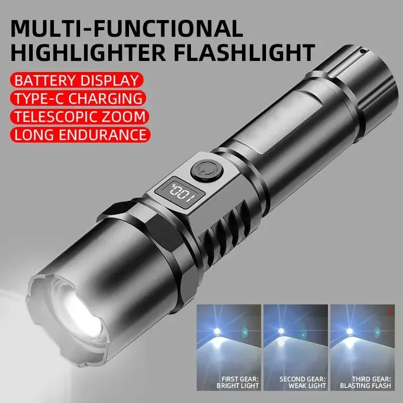 High Power XHP100 Led Flashlig - огляд і ціна Outdoor Power Usb