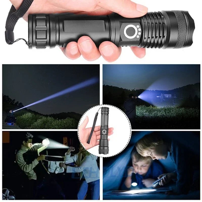High Power XHP70 Led Flashligh - огляд і ціна Outdoor Power Usb