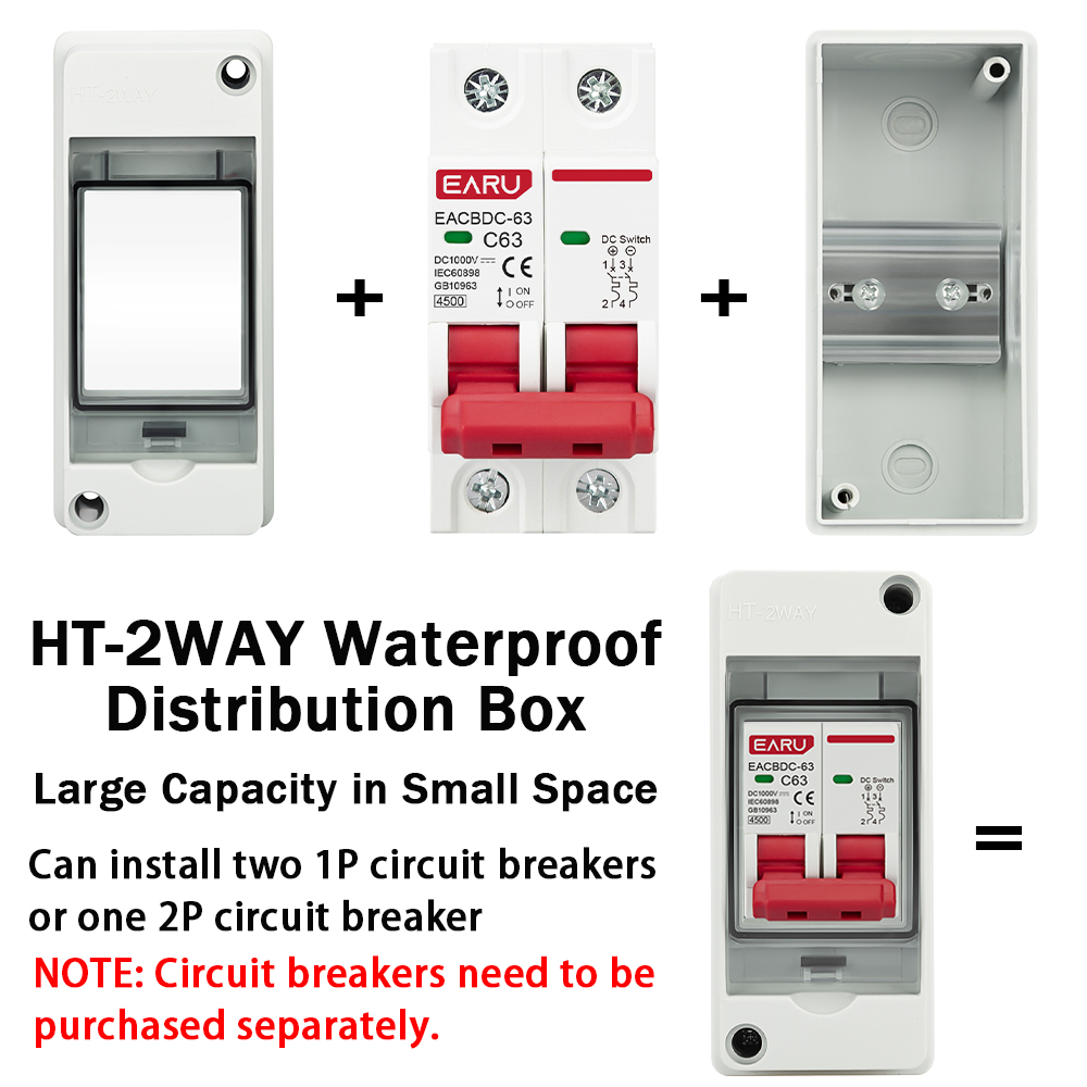 HT-2 IP65 Waterproof Distribut - огляд і ціна Outdoor Power Supply Box