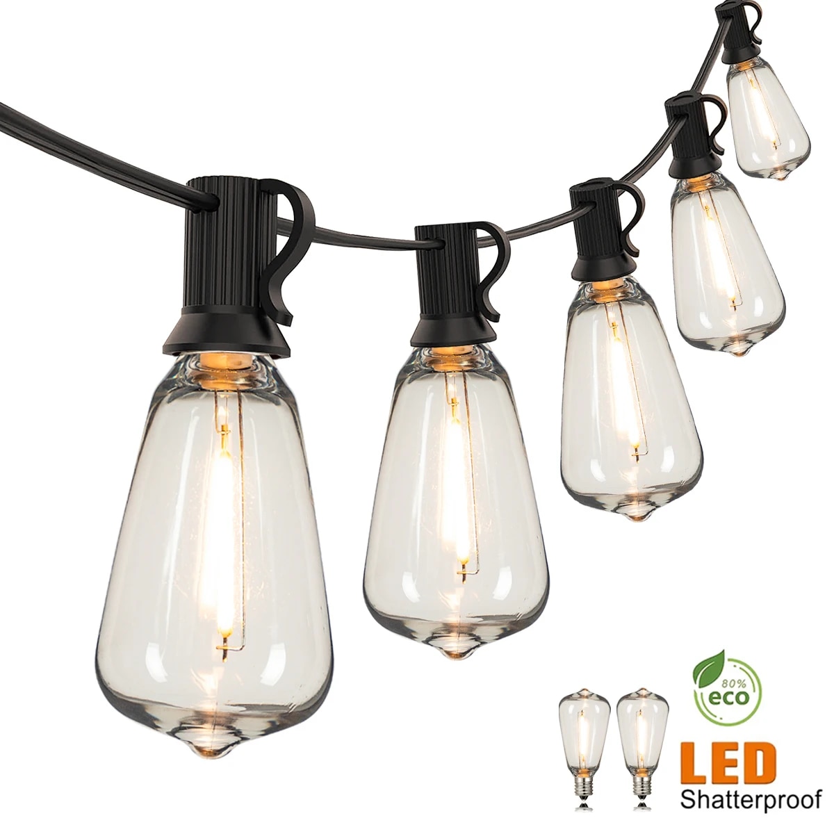 110V US Plug ST38 String Light - огляд і ціна Outdoor Power Hub